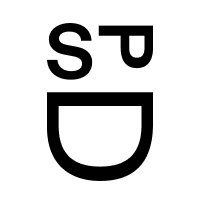 Scuola Politecnica di Design, vertical logo symbol dark on white background. Fabio Besti Interdisciplinary Design